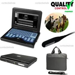 Contec Veterinary Ultrasound Scanner Laptop For animal + 5-10mhz Rectal probe Hospital/ Clinic Use