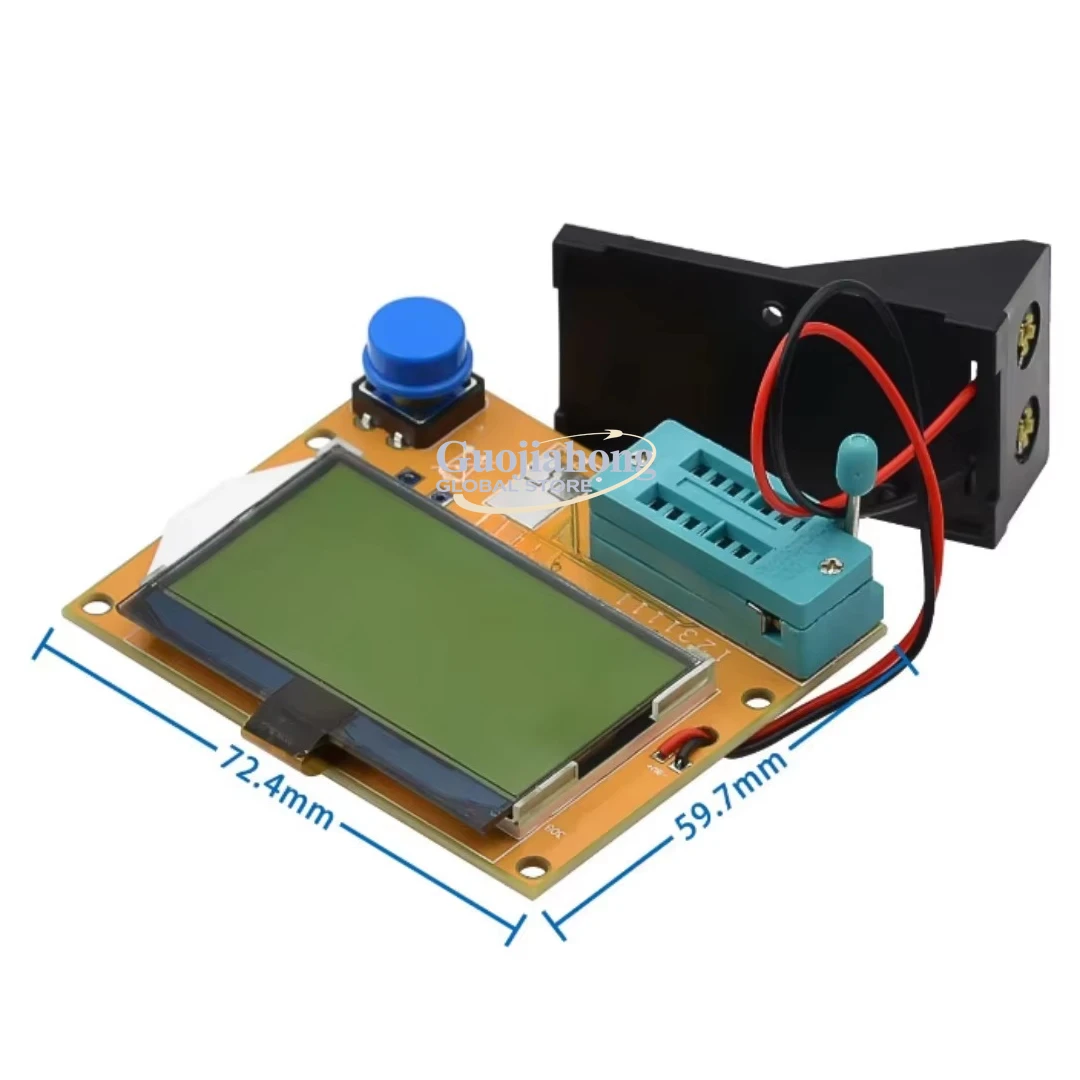 LCR-T4 Multifunctional Transistor Tester Capacitor Resistor Diode Triode Thyristor Double Diode Thyristor Tester