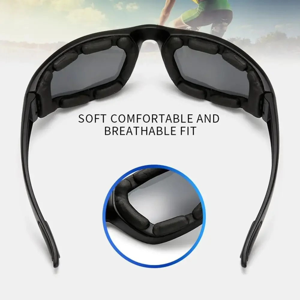 Windproof Motorcycle Goggles UV Protection Men Motor Glasses Riding Eye Protection Windproof Moto Goggles Accessories