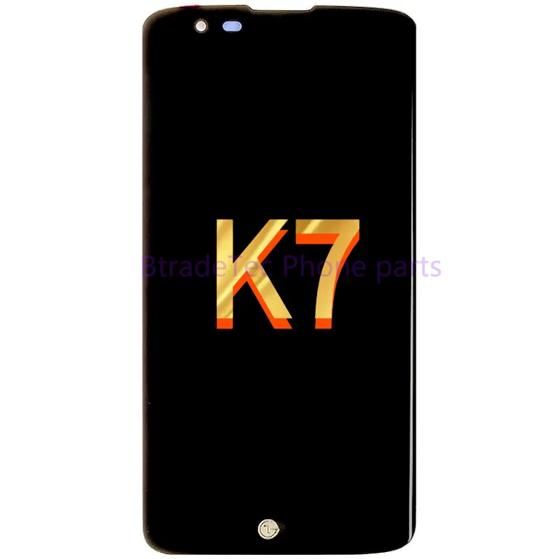 

ЖК-дигитайзер в сборе для LG K7, черный экран, замена видеоизображения