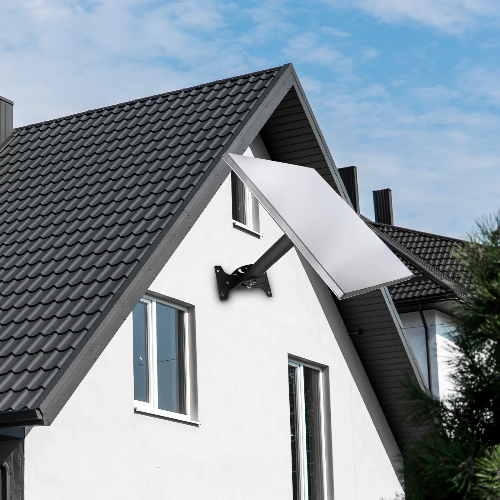 調整可能なウォールマウントキットクランプキャンピングカー調整可能なポールマウント手間のかからない取り付け防錆仕上げ