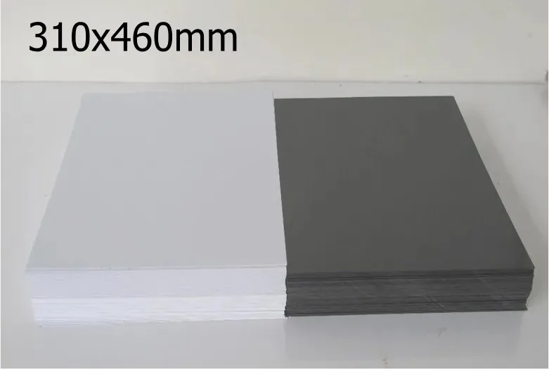 Wedding Photo Album PVC Sheets 200pcs 310x460mm Photo Book PVC Double Side Adhesive Mounting Sheets