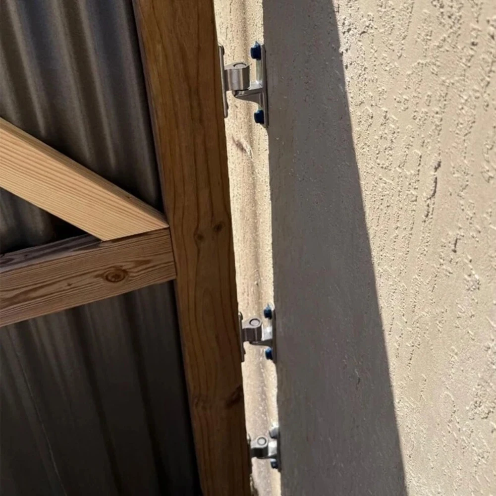 

2Pcs Gate Hinges 5/8" Hinge Pins For A Wide Range Of Applications Including Wooden Frames Hardware For Easy Installation