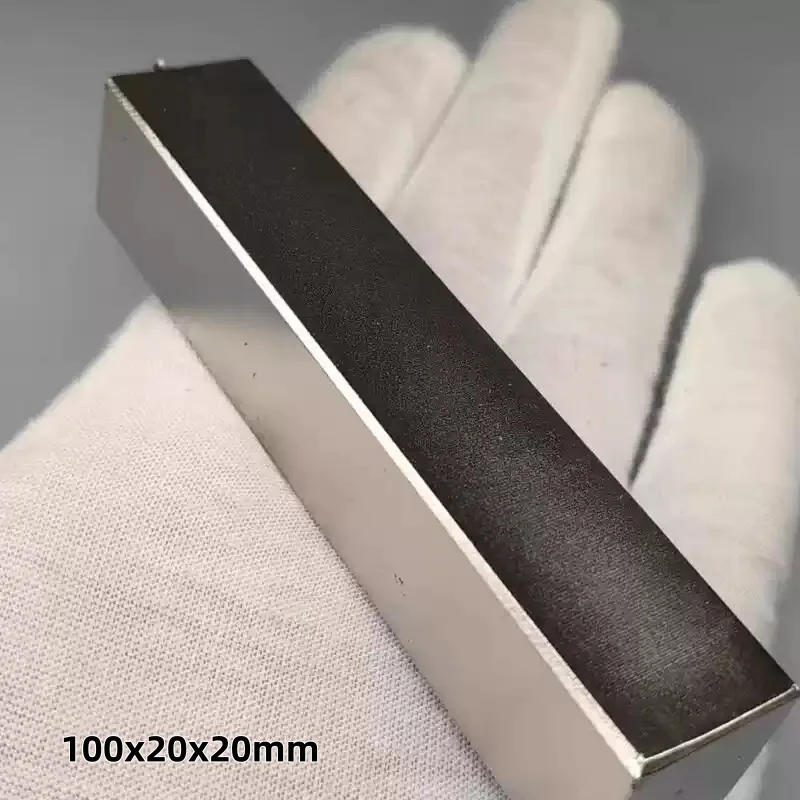 100x20x20 Block Strong Magnet 100mm X 20mm X20mm For Home Refrigerators, Offices DIY 100x20x20mm Powerful Magnet 100*20*20