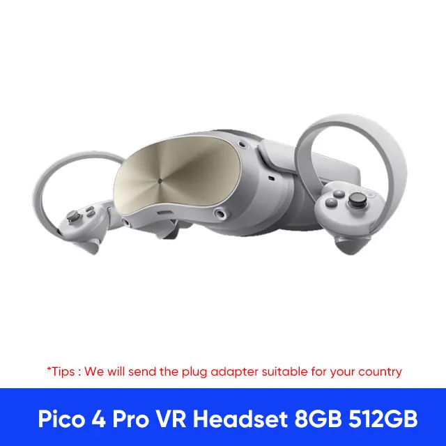 Pico 4 Pro VR Brille All-in-One-Maschine 512g Unterstützung Eye Tracking Gesichts ausdruck Capture 6dof Pico4 VR Headset für Steamvr