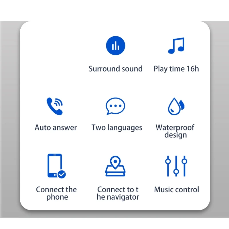 Capacete da motocicleta interfone sem fio fone ouvido ar livre macio sistema áudio resposta automática
