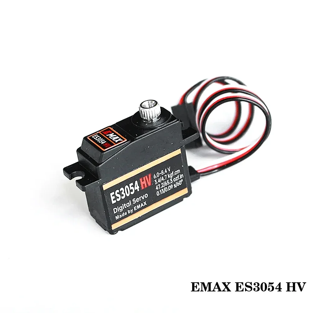 EMAX-Metal Gear de Alta Tensão, Servo Padrão Digital e Simulação para Carro RC, Robô e Avião, Para Todos os Propósitos, ES3054 HV, 20G, ES3005 HV, 43G