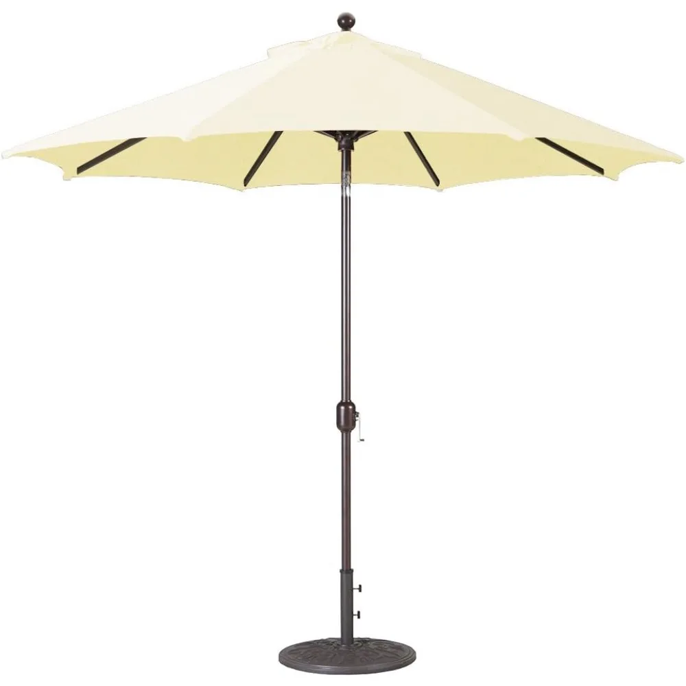 

Outdoor umbrellaDeluxe Auto-Tilt Umbrella w/Antique Bronze Frame & Sunbrella Fabric.