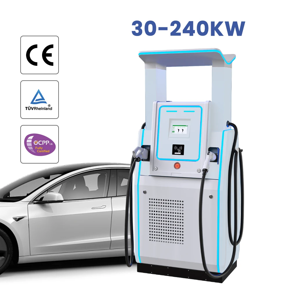 

Bluesky Commercial DC EV Charging Station 60kw 120kw 150kw 400v 100A Level 3 OCCP EV Fast Charger DC Charging Station