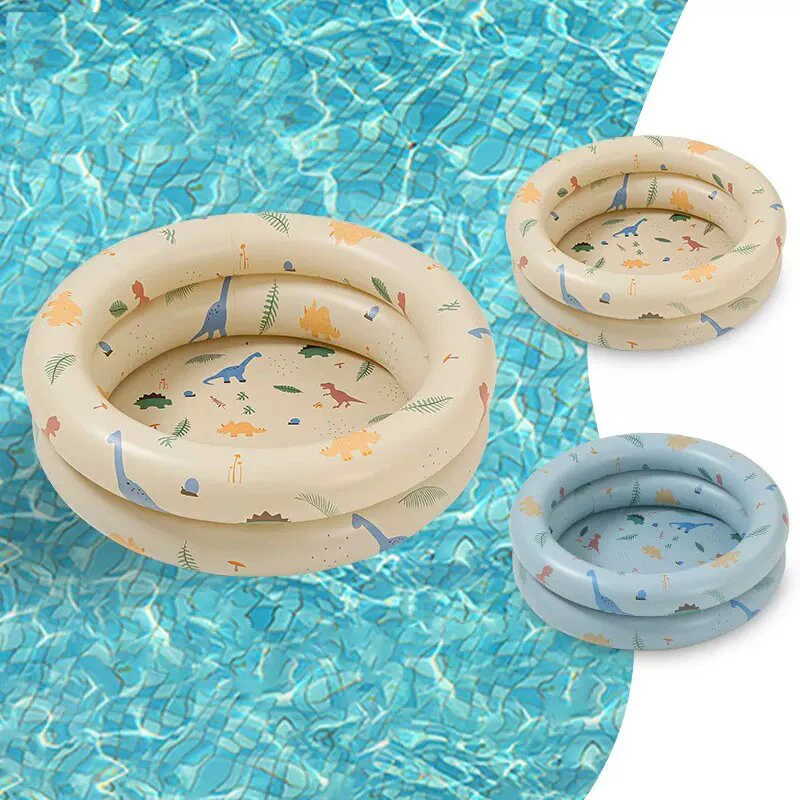 Baby Inflatable Swimming Pool Toys Paddling Pool Infant Pool Round Children Pool Room Bath Pool Swimming Ring Paddling Bathtub