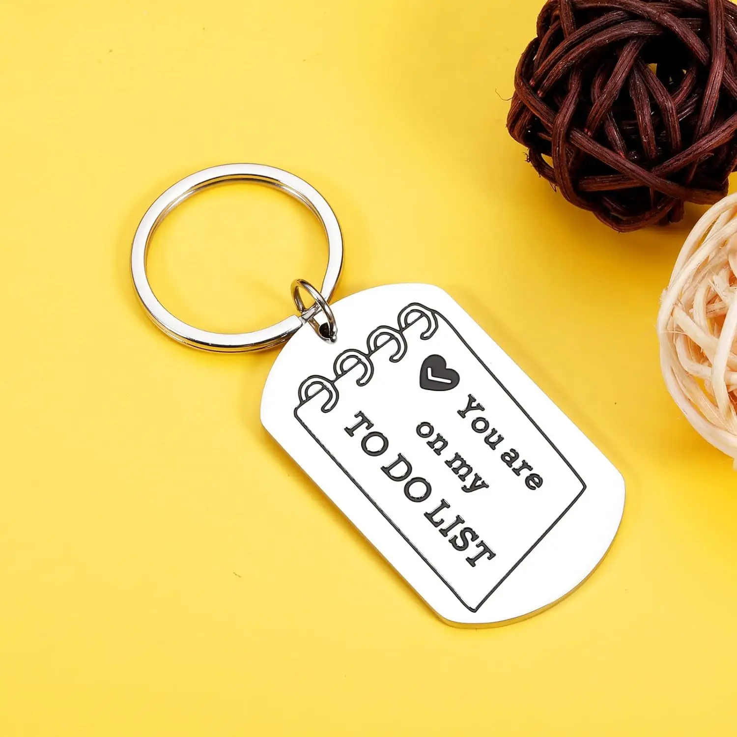 You are on My Do List Key Ring Sweet Key Chains DIY Jewelry Gifts