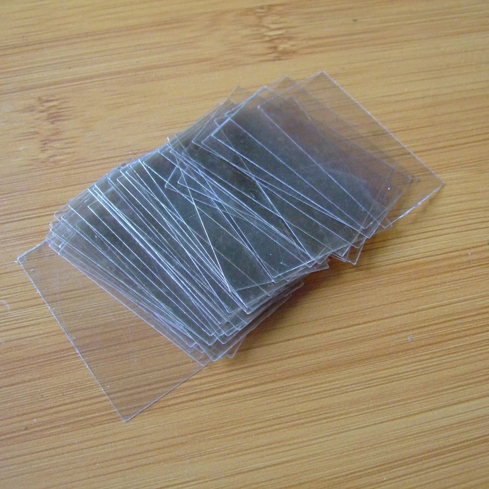 Placas De Mica Transparente Natural, Folha Resistente A Alta Temperatura, Bukhoor Bakhoor, 45x24mm, 50Pcs