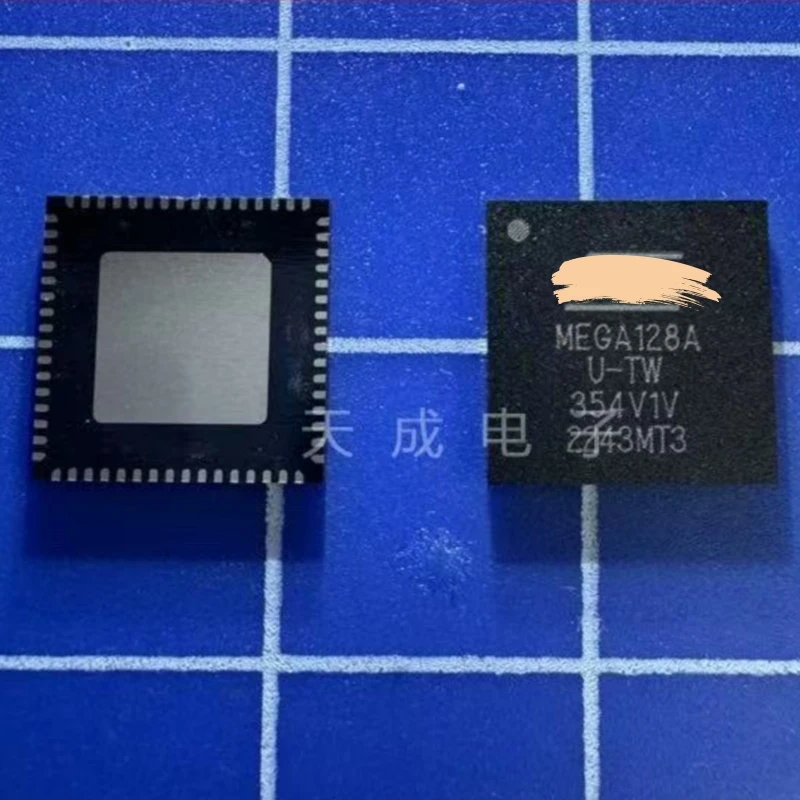 10~50pcs-new-original-atmega128a-mu-atmega128a-mur-qfn64