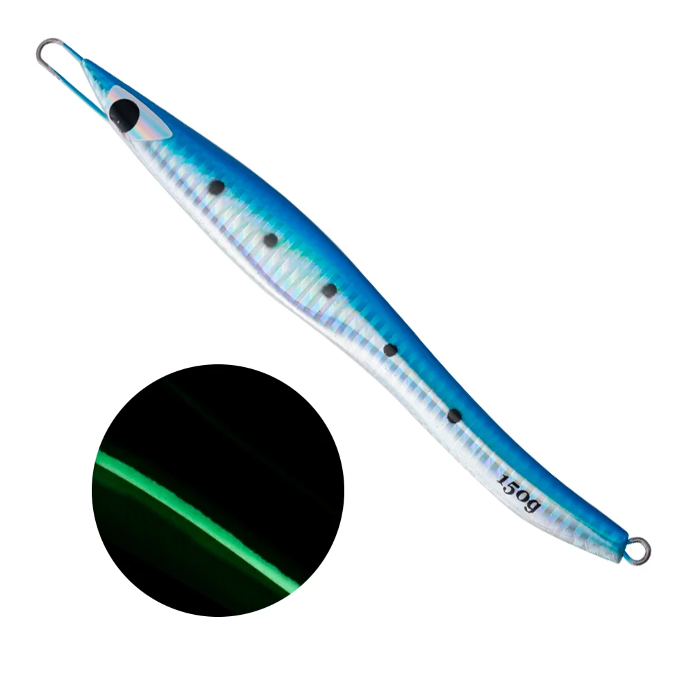 JIGGING PRO G2 Tiefsee-Köderfische, Speed Jigs, Metall-Jigs, Künstliche Köder, Jigging-Köder 60g 80g 100g 150g, Slow Fishing Jigs 4