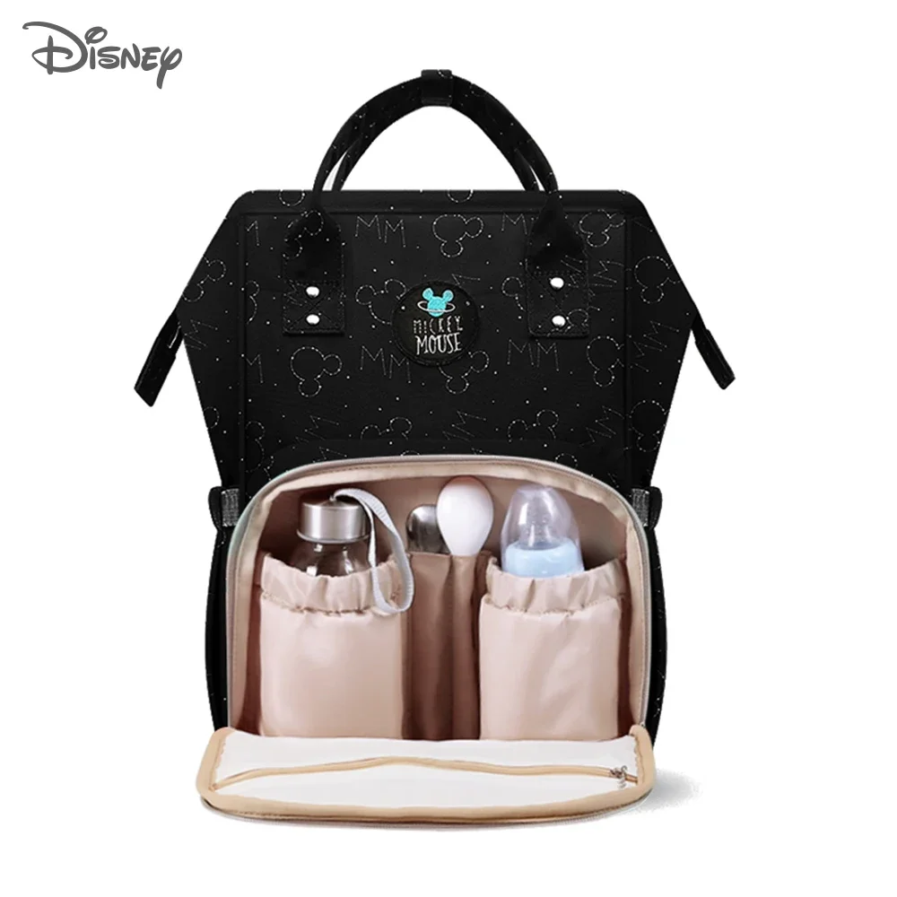 Disney Mummy Maternity Nappy Bag Travel Backpack Large Capacity Baby Bag Stroller Diaper Nappy Backpack Baby Care Insulation Bag