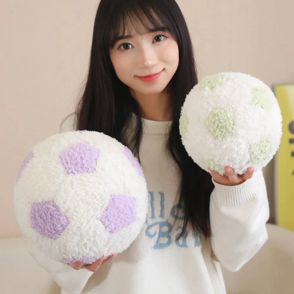 Cushion Soccer Ball Throw Pillow High Quality Stuffed Football Plush Toy Simulation Soft Sports Ball Stuffed Doll