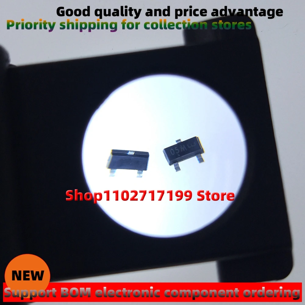 100pcs/LOT SZSM05T1G Silkscreen 05M SOT-23  New ESD/TVS electrostatic protection diode