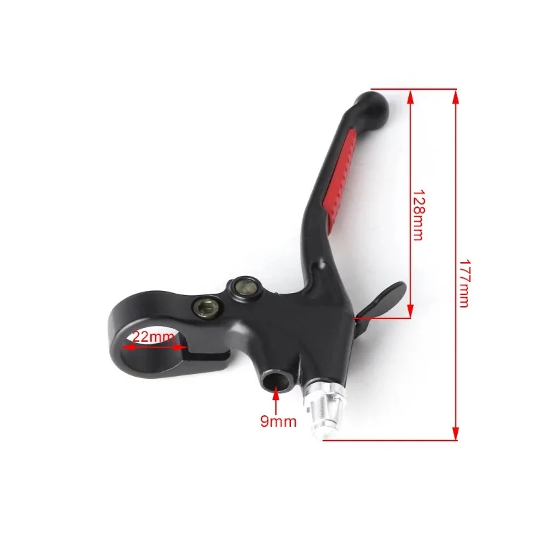 Throttle and Clutch Kit for 49cc 60cc 66cc 80cc Motorized Bicycle Engine, Pull Start Handle & Cable Set, Durable