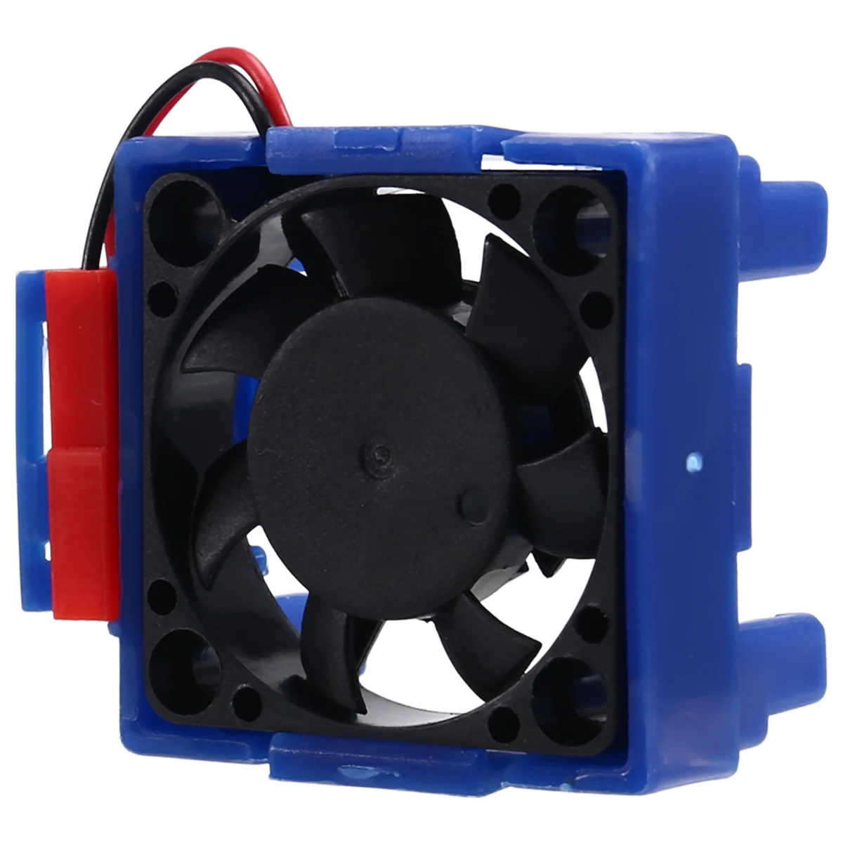 مجموعة مروحة تبريد MSOR VXL-3s ESC ومحرك مزدوج متوافقة مع Traxxas Slash 4x4 Stampede 4x4 Rustler Blue