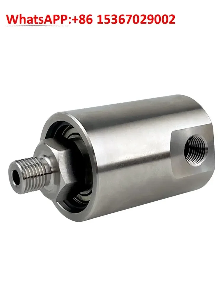 

High-pressure rotary joint Stainless steel rotary joint, car washing machine hydraulic water high-speed 360-degree universal