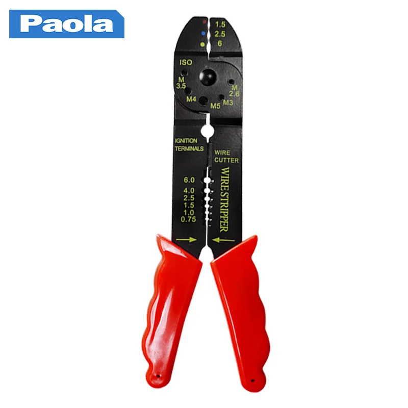 Multi functional terminal crimping pliers