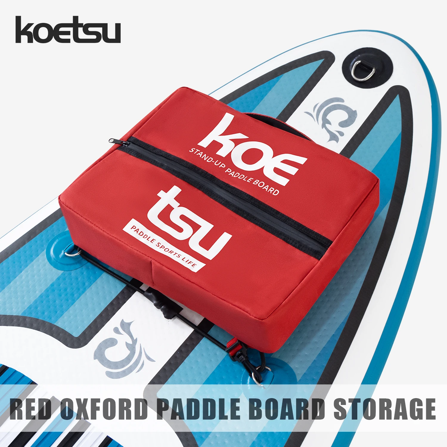 KOETSU red or blue Oxford cloth material paddle board storage bag, refrigerated and temperature controlled