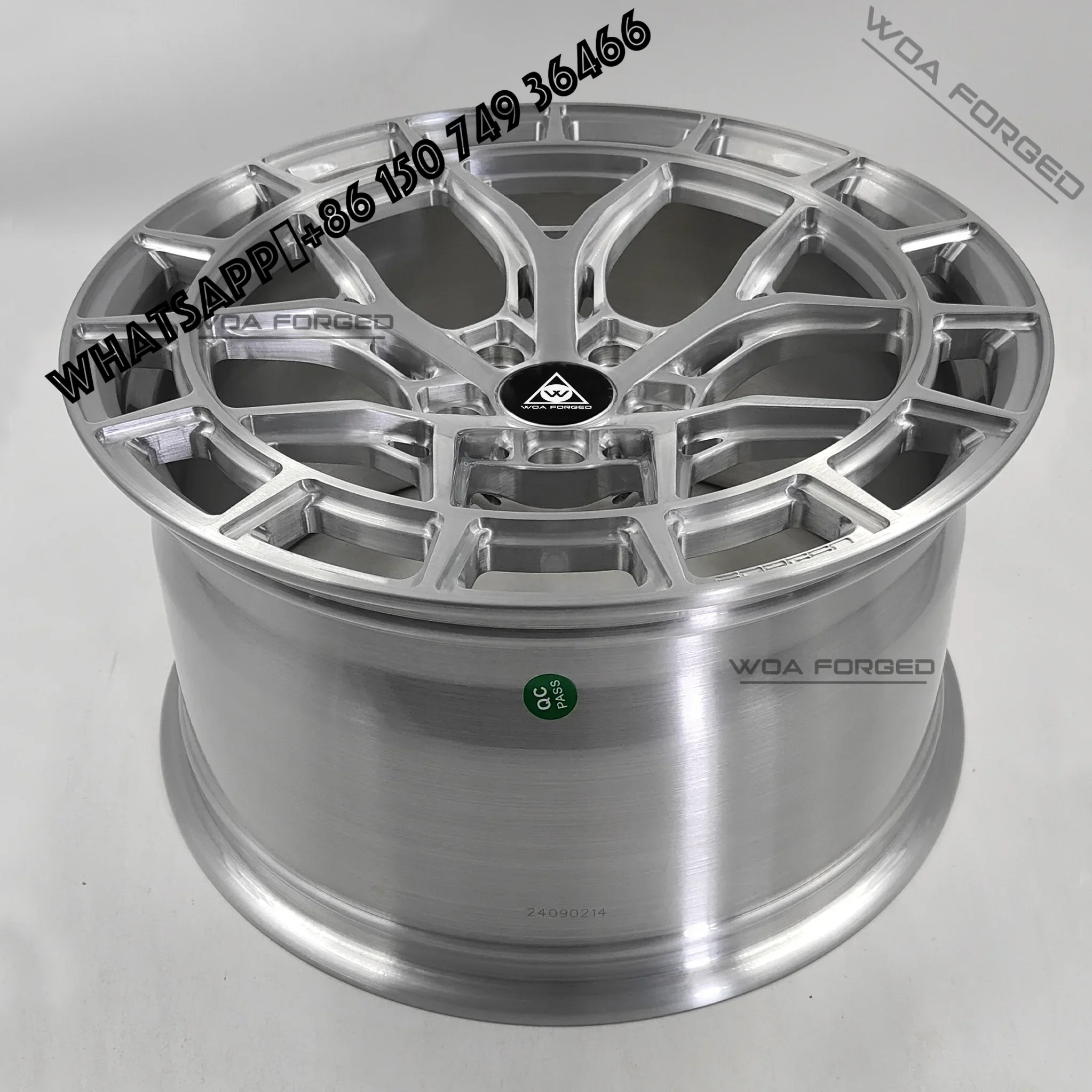

6061-T6 High Quality Customized One Piece Forged Alloy Wheel 18 19 20 21 Inch 5 Holes Brushed Finish Available for Racin