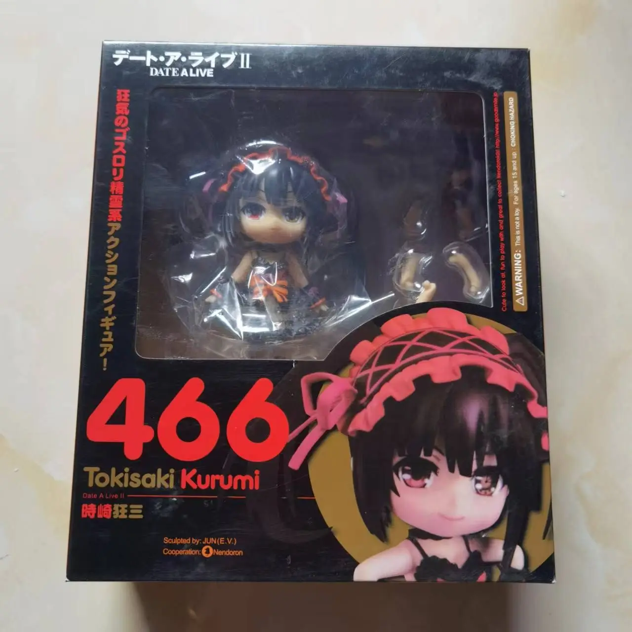 DATE A LIVE Tokisaki Kurumi Nightmare 466 cute Q ver. Regalo di natale per bambini 10cm