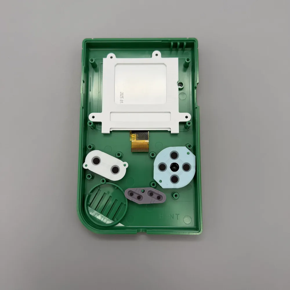 2.5-inch Grayscale LCD Screen For Gameboy GB DMG Game Console Cut-free shell No welding Original Size Screen LCD point to point view 3