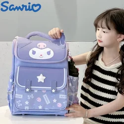 Tornister Sanrio Kuromi Cinnamoroll Melody Plecak Kate Uczniowie szkół podstawowych Dziewczynki Dzieci Prezent zmniejszający obciążenie Bookbag