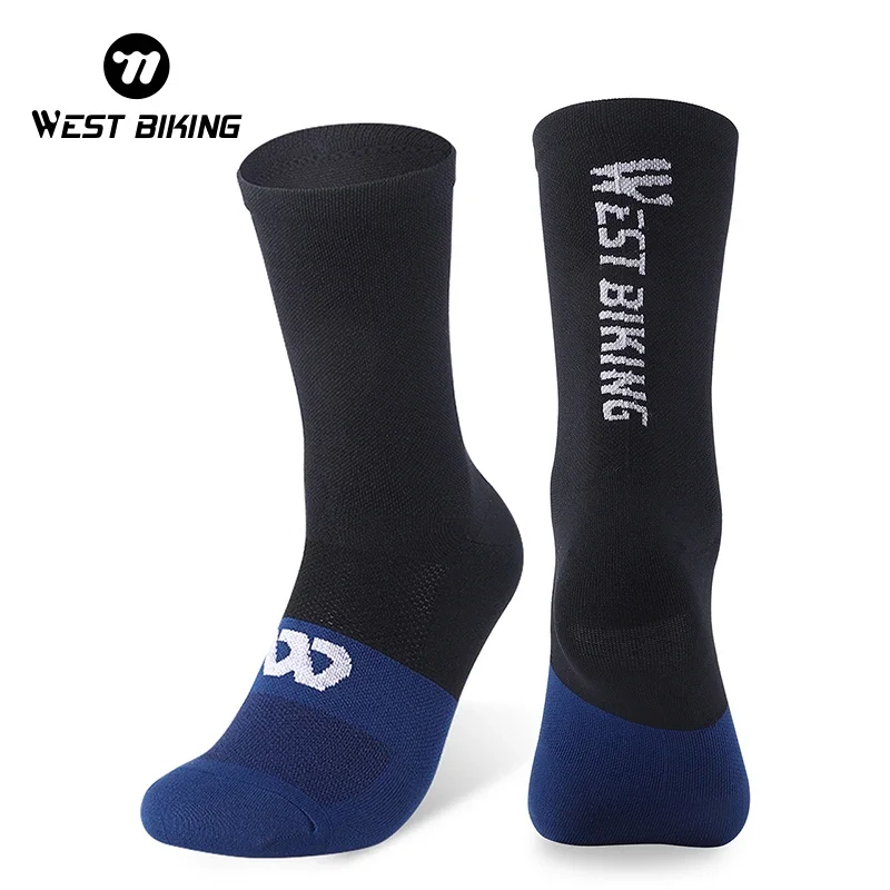 WEST BIKING Professional Breathable Cycling Socks High Quality Road Bicycle Racing Socks Women Outdoor Sports Sport Socks