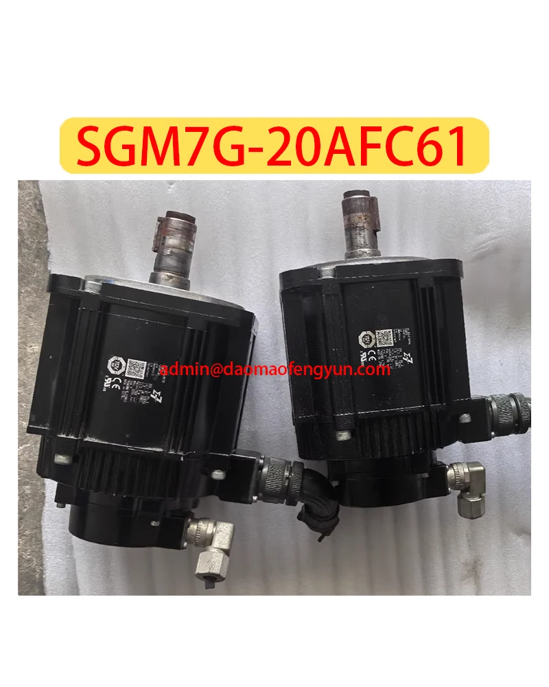 SGM7G-20AFC61 Used Servo Motor SGM7G 20AFC61，Fast shipping