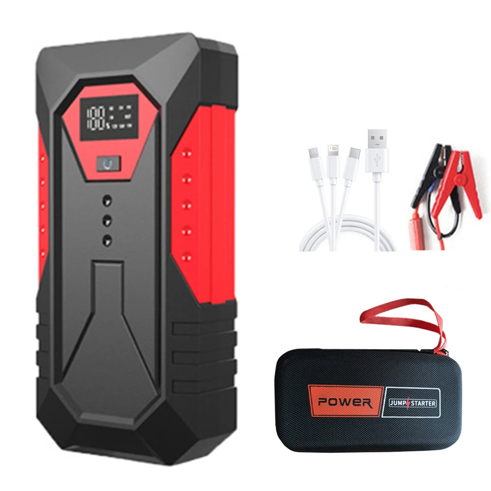 

Portable Car Jump Starter Power Bank 22000mAH Car Booster Charger 12V Starting Device Petrol Diesel Car Emergency Booster