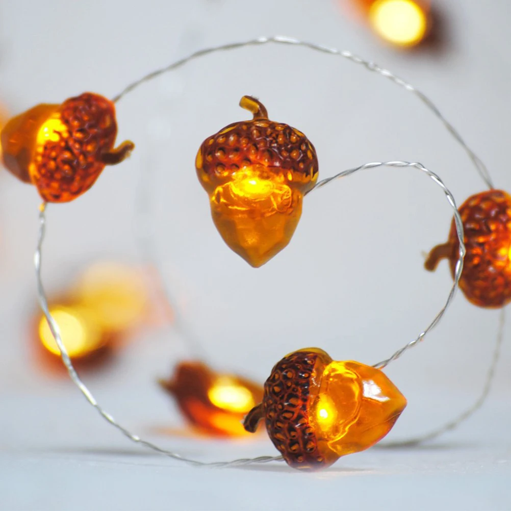 

Pine Cone String Lights Remote Control Multi Color LED Party Garden Bedroom Decor Waterproof Festive DIY