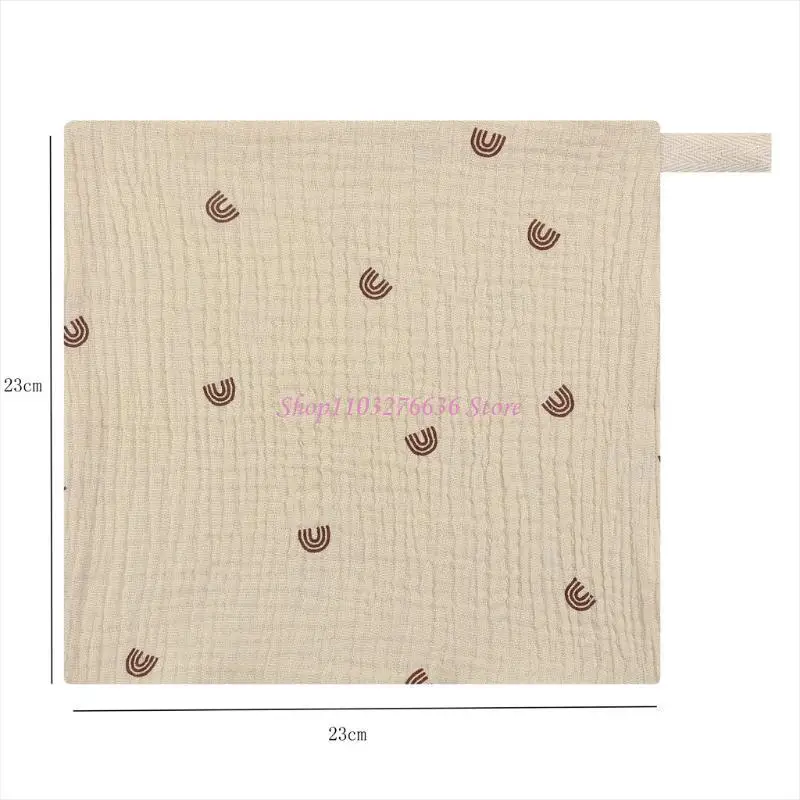 R6FD 5 teile/satz Baby Fütterung Handtuch Weichen, Saugfähigen Gaze Baumwolle Baby Waschlappen Speichel Handtuch Pflege Handtuch