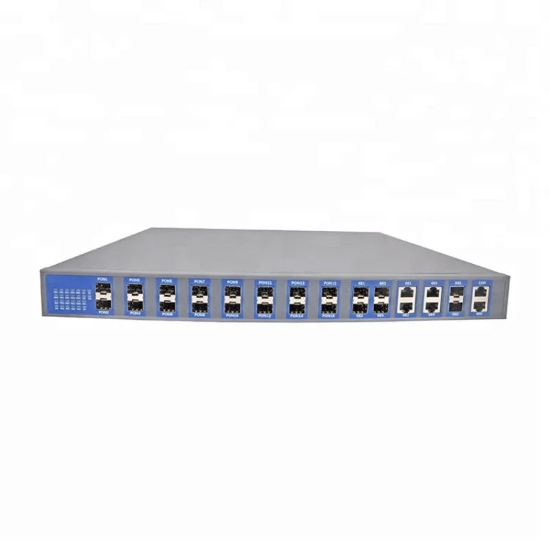 UT-King 16 Pon Ports Gpon OLT 3 layers Shenzhen Factory Price FTTH Fiber Optic Equipment