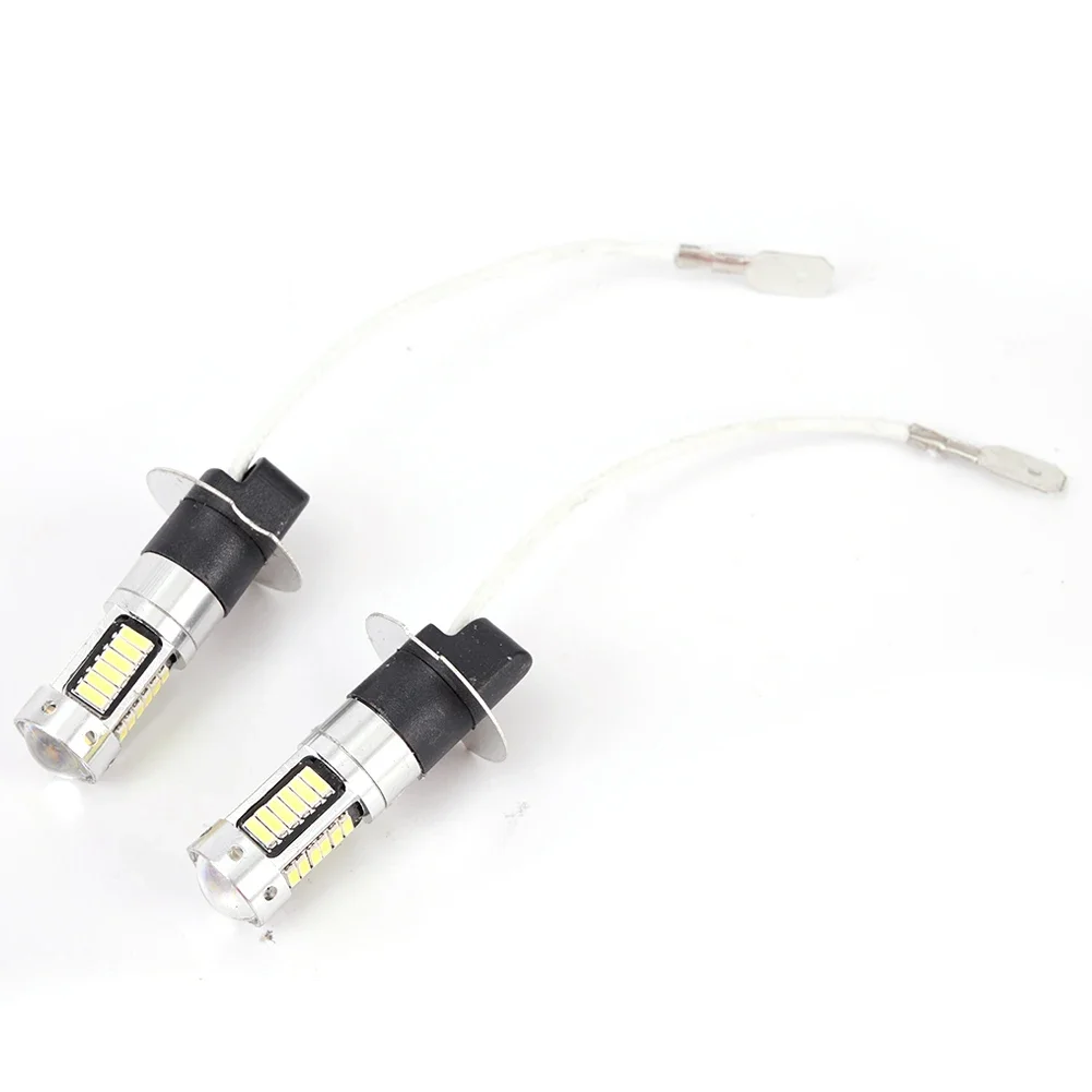 Accessories Fog Light Waterproof White 1800LM/Bulb 2pcs.H3 LED 6000K Canbus Car Conversion Kit Dustproof Parts New