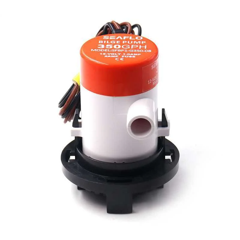 SEAFLO Small Cabin Bottom Pump 12V DC Submersible Pump Marine Oil Bucket Cruise Water Pump Miniature Battery Water Pump