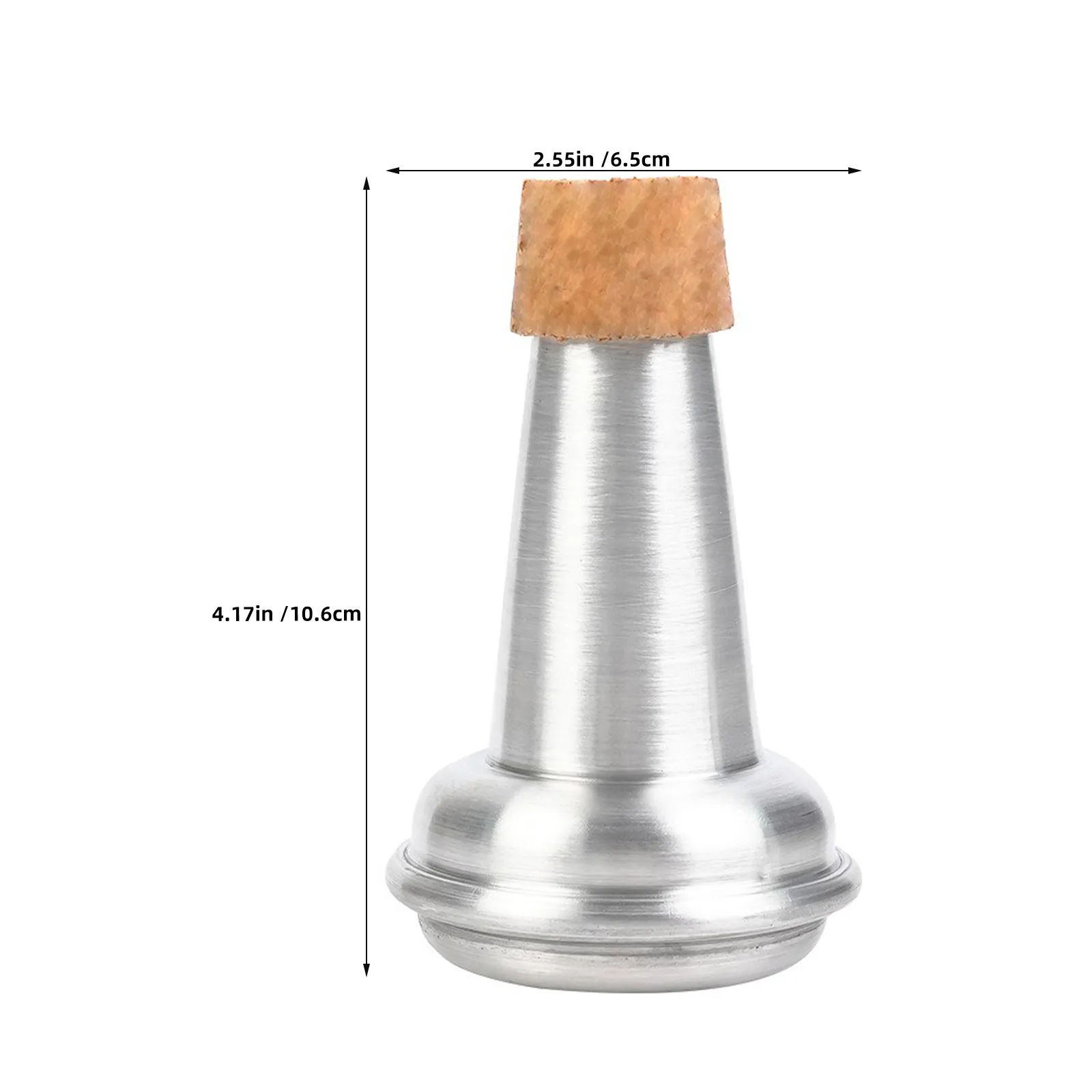 Suona Aluminum Practice Mute Sound Reduction Muffler Noise Reducer for Quiet Home Hotel Use Universal Fit Instrument Accessory - view 3