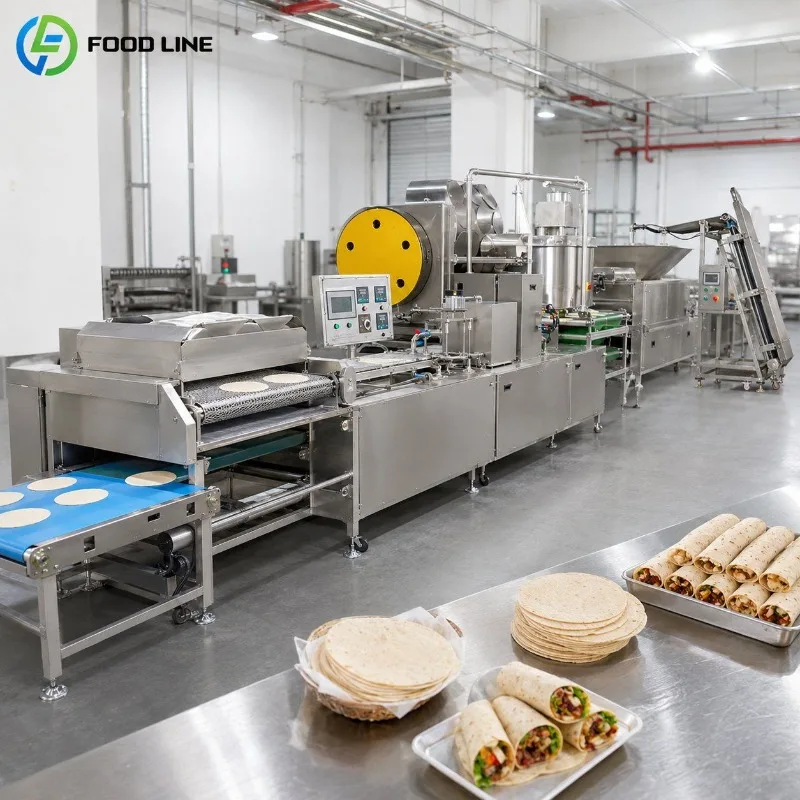 Large Chapati Wrapper Machine Home Kitchen and Food Truck Spring Roll Making Machine Customized