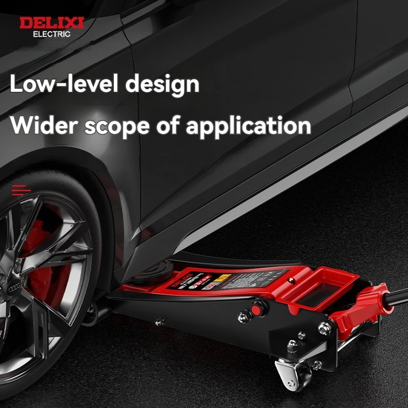 2-Ton Hydraulic Horizontal Jack Specialized Vehicle Repair Tool 295mm/330mm/400mm Sizes for Automotive Mechanics