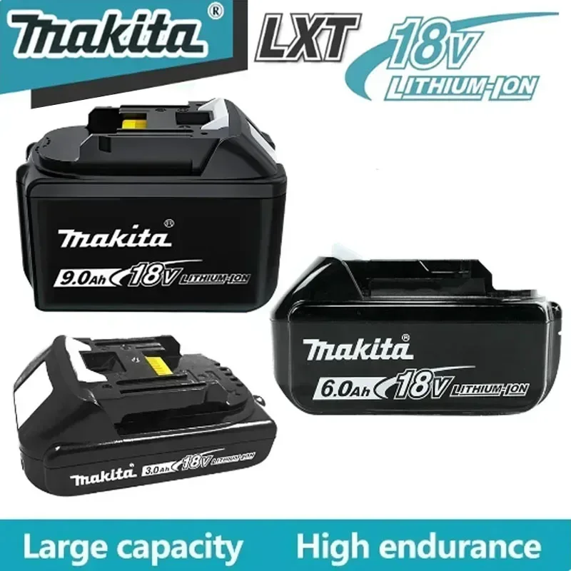 

100% Original Makita 18V 6Ah/5Ah/3Ah for Makita Battery BL1815 BL1830B BL1850B BL1850 BL1840 BL1860 Replacement Lithium Battery