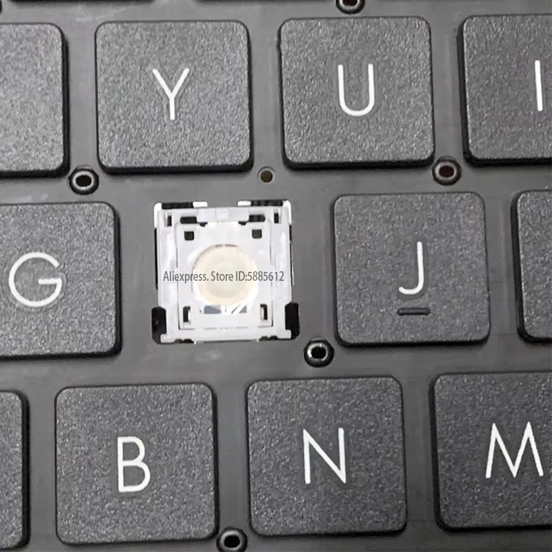 Tecla de substituição e mecanismo de tesoura para teclado Asus VivoBook E510 E510M E510MA L510 L510M L510MA S533E S533 S533F