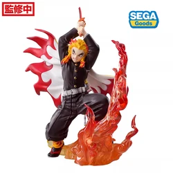 Pre-sale Original 15cm Anime Figure SEGA Demon Slayer XROSSLINK Rengoku Kyoujurou Action Figure Ornaments Model Toy Gifts