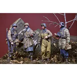 1/35  Resin Model Figure GK，German soldier , Unassembled and unpainted kit