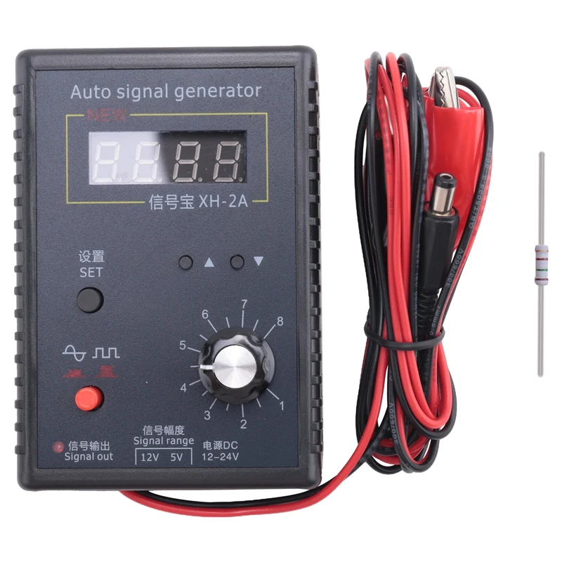 XH-2 Sensor Simulation Box Automotive Signal Generator Analog Signal Stopwatch Automotive Repair Tools