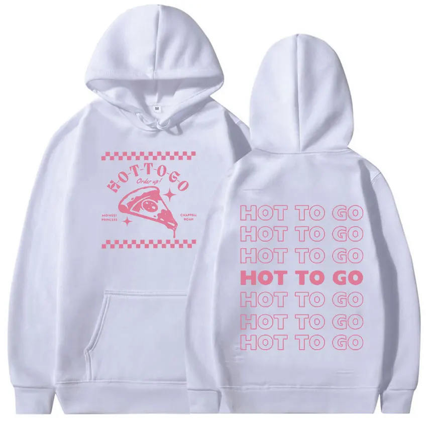 Chappell Roan Hot To Go! Tour Print Pullover Hoodie Men Women Retro Aesthetic Fashion Sweatshirt Casual Clothing Oversized Hoody