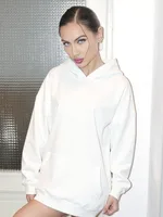 Sisterlinda Hooded Harajuku Sweatshirt Women Autumn Trend Backless ShinyThrea Mesh Patchwork Casual Street Hipster Pulloverr - Image 3