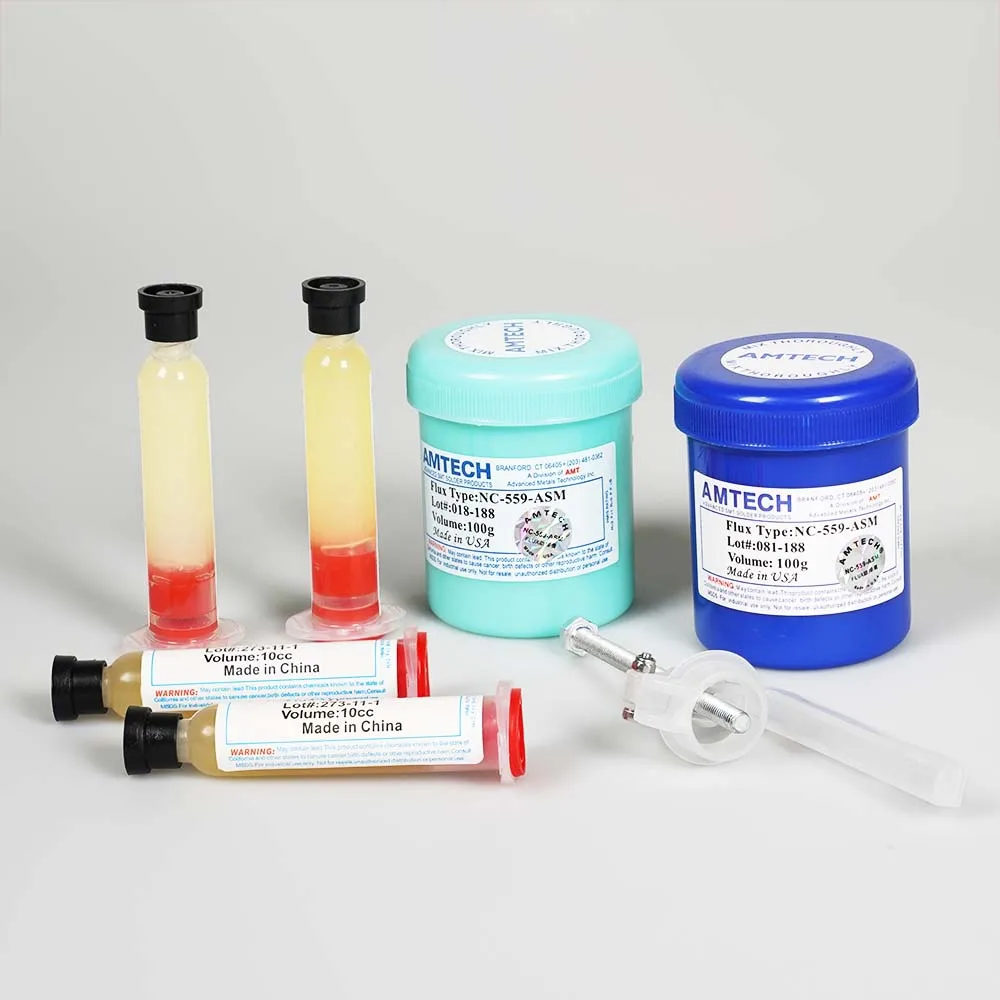 RMA-223 납땜 페이스트 부스터, 접착제 압출기 주사기, 납땜 오일, 회로 기판 수리 도구, 1 세트