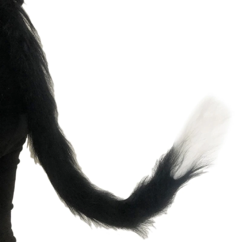 นุ่ม Furry TAIL อะนิเมะคอสเพลย์น่ารักไฟฟ้า Props ฮาโลวีนปีใหม่เครื่องแต่งกายบทบาทเล่นวันเกิดอุปกรณ์